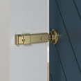 thumbnail image 4 of V1045 Barn Door Privacy Lock - Satin Nickel, 4 of 7