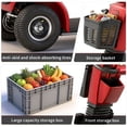 thumbnail image 6 of Xlluproid Heavy Duty 4-Wheel Mobility Scooter for Adults & Seniors,360°Adjustable Seat,Front Basket & Large Removable Rear Storage Container,Red, 6 of 9