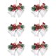 thumbnail image 1 of Juego de 6 campanas navideñas XCF blancas para decorar el árbol, 1 of 4