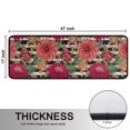 thumbnail image 5 of Kitchen Rugs Sets Of 2,Pioneer Flower Floral Print Pattern Anti Fatigue Kitchen Mat Rugs Non Slip Washable,Decorative Kitchen Floor Mats for Kitchen,Sink,Laundry,17"x47"+17"x47", 5 of 5