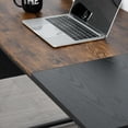 thumbnail image 4 of Escritorio de Estudio HOMEMAKE FURNITURE Industrial Ligero y Resistente Marrón 100 x 48 x 74cm, 4 of 7