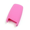 thumbnail image 2 of Unique Bargains Pink Silicone Car Remote Flip Key Fob Cover Shell Case for BMW 1 3 5 7 Series, 2 of 3