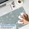 thumbnail image 4 of Long Mouse Pads for Desk,Pioneer Flower Floral Print Pattern Desk Mats on Top Of Desks, Desk Mouse Pad Extra Large with 3mm Non-Slip Base and Stitched Edge for Gaming,Office,Work,Home 31.5"x11.8", 4 of 6