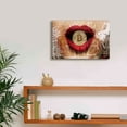 thumbnail image 6 of Epic Graffiti 'I Love Bitcoin 4' by Irena Orlov Giclee Canvas Wall Art, 18"x12", 6 of 8