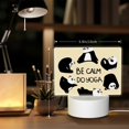 thumbnail image 6 of Fotbe Panda Doing Yoga Pattern Acrylic Night Light Gift with 3 Color ModesTouch-Sensitive LED Lamp Perfect Gift for Mother's Day, Birthday, or Christmas, 6 of 9