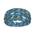 thumbnail image 2 of Wukai Dinosaur on the Beach Vacation Sports sweatband,Men & Women Sweatband Headband for Running, Cross Training, Racquetball, Working Out, 2 of 7
