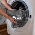 thumbnail image 4 of Big Joe Imperial Fufton Foam Beanbag Chair Sofa with Washable Cover, Gray, 4 of 6