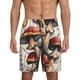 thumbnail image 1 of Fotbe Cute Forest Mushrooms Pantalones Cortos de Pijama para Hombre, Ropa de Dormir, Pantalones de Pijama Cortos para Hombre-3X-Large, 1 of 6