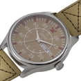 thumbnail image 3 of Men's Quartz Day/Date Leather Strap Watch, 3 of 4