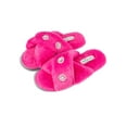 thumbnail image 6 of Jessica Simpson Womens Plush Cross Band Plush Memory Foam Slide Slipper, 6 of 9