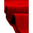 thumbnail image 5 of INSPIRE CHIC Long Sleeve Peplum Ruched Top Red XL, 5 of 5