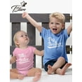 thumbnail image 2 of Sibling Shirts Gift Set for Brothers & Sisters - For Family Photos, Birthdays, Holidays - Unisex Kids Fashion - Brother Sister Matching Outfits - California Blue / Baby Pink Kids Shirt 18M / Baby 6M, 2 of 8