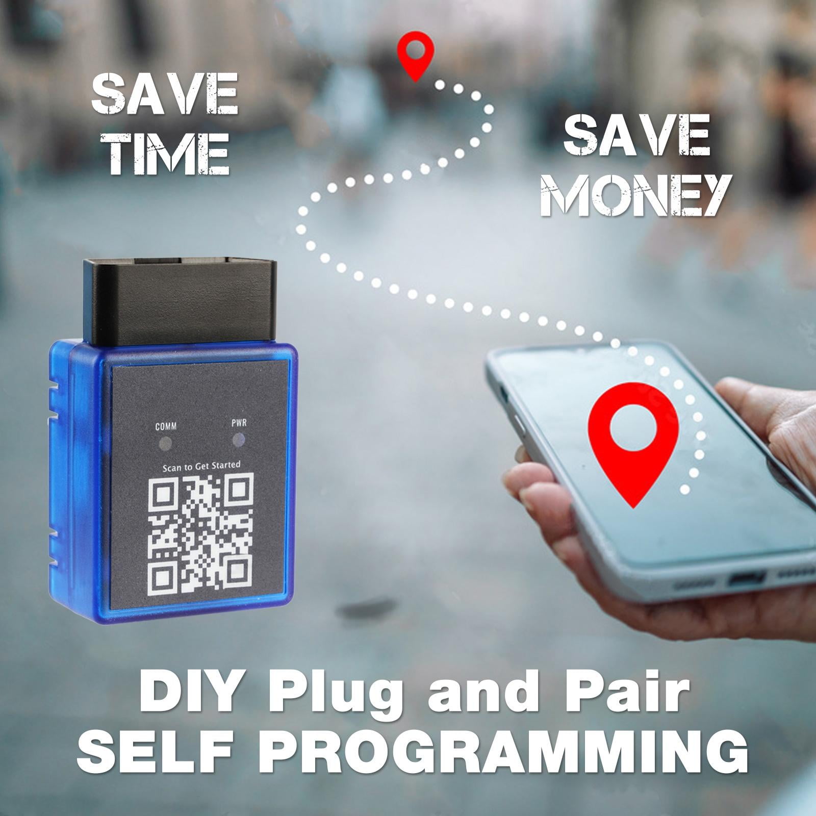 KeylessOption OBD Key Fob DIY Programming Tool for 2007+ GMC cars and SUVs