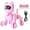 Pink, variant on Remote Control Robot Dog Toy Programming Touch Interactive Electric Smart Cat 2.4GHz RC Robotic Pet Toy with LED Eyes Music Toddlers Boys Girls Gift