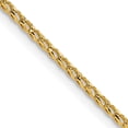 thumbnail image 1 of 14K Yellow Gold Jbsp's 1mm D/C Open Franco Chain (18 X 1) Made In Italy 7173-18, 1 of 5