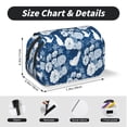thumbnail image 5 of Goofa Rose Flowers Pattern Double Layer Pen Pencil Case, Protective Large Capacity Storage Organizer Pen Pouch, Office College Supplies for Teens Adults, 5 of 7