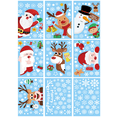 thumbnail image 1 of Christmas Snowflake Window Clings, Merry Christmas Window Clings for Party Decorations, 1 of 5