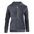 thumbnail image 3 of Boxercraft BW5203 Ladies Manchester Quarter-Zip-Castlerock-M, 3 of 4