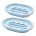 thumbnail image 3 of QiShi 2-Pack Soap Dish with Drain, Soap Holder, Soap Saver, Easy Cleaning, Dry, Stop Mushy Soap (Blue), 3 of 10