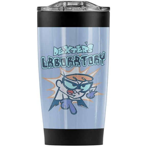 Dexter'S Laboratory/What Do You Want Stainless Steel Tumbler 20 oz Coffee Travel Mug/Cup, Vacuum Insulated & Double Wall with Leakproof Sliding Lid | Great for Hot Drinks and Cold Beverages