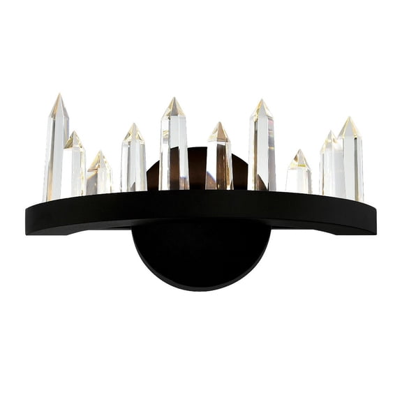 CWI Lighting Juliette Transitional Metal LED Wall Sconce in Black