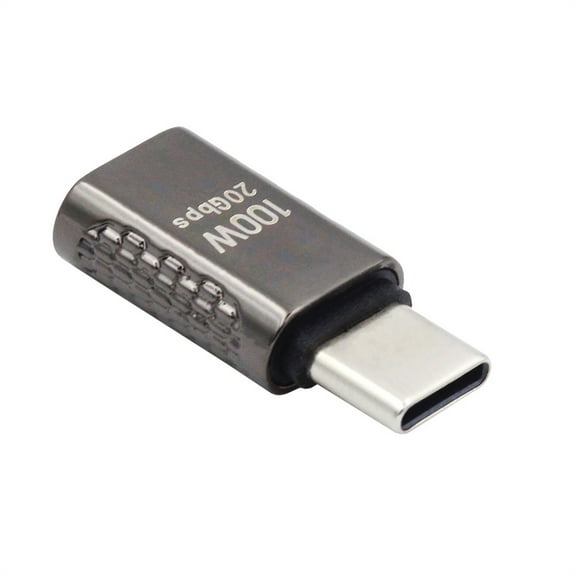 FVH 20Gbps USB4 Type C Male to Female Straight Connector 100W Power Data 8K Video Adapter for Laptop Phone