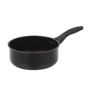 Mainstays 2-Quart Non-Stick Aluminum Saucepan, Black