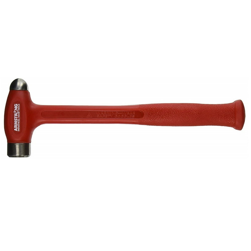 Armstrong 68516 16Ounce Dead Blow Ball Pein Hammer, Red