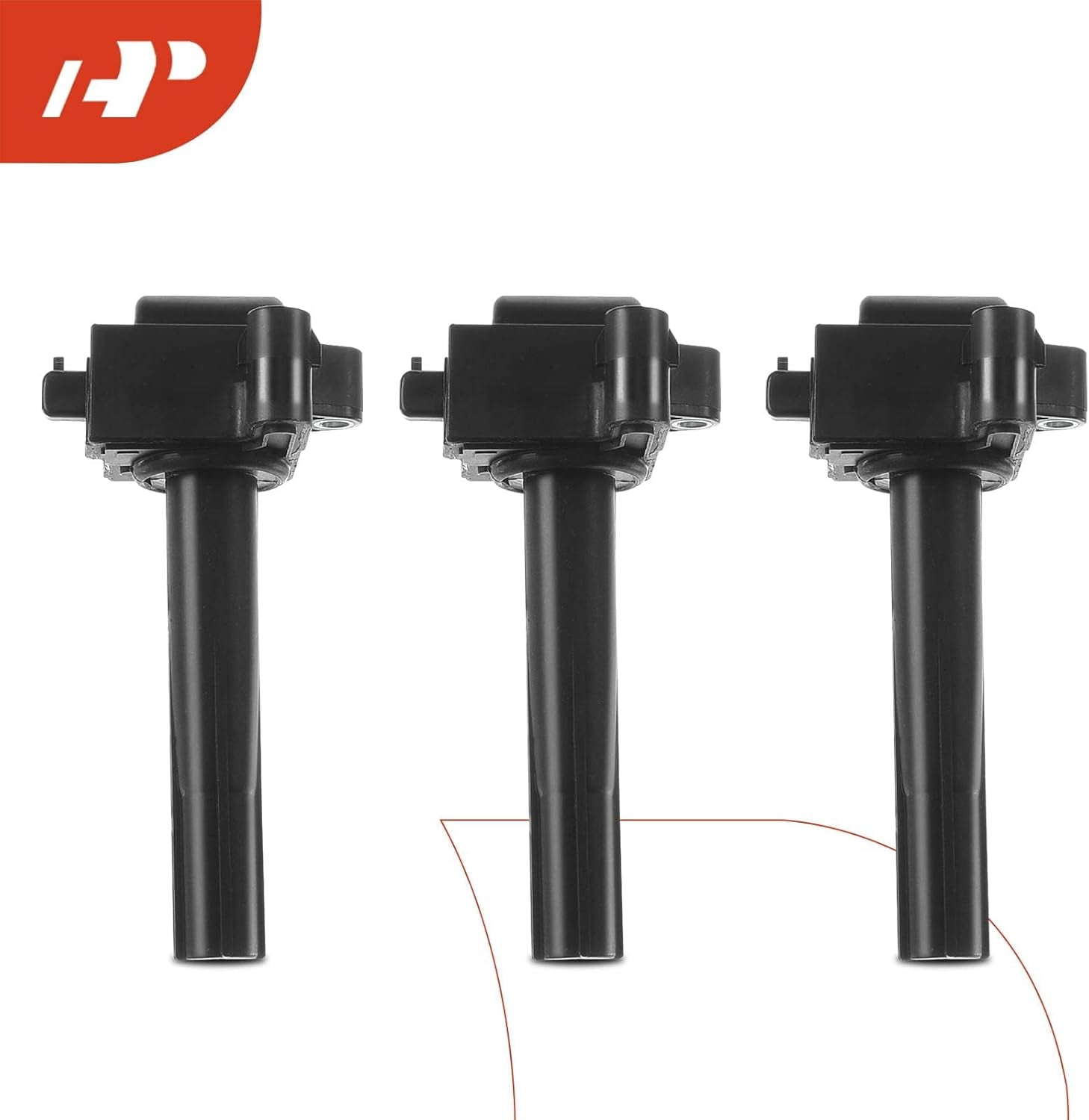 A-Premium Ignition Coil Pack Replacement for Lexus ES300 1996-1998 Toyota Solara 1999-2003 Camry Avalon Sienna V6 3.0L 3-PC Set