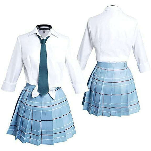 Cosplay Life Cardcaptor Sakura Kinomoto Cosplay - Japanese Anime Cat Maid Lolita Schoolgirl Costume (M)