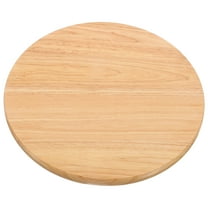 HOMEMAXS  Plant Stool Furniture Solid Wood Round Panel Iron Accessories