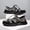 Gray, variant on Men's Outdoor Closed-Toe Breathable Hiking Sandals