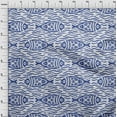 thumbnail image 4 of oneOone Cotton Silk Medium Blue Fabric Asian Block Fish Sewing Fabric By The Yard Printed Diy Clothing Sewing Supplies 42 Inch Wide, 4 of 4