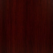 Flash Furniture Tiverton Industrial Modern Desk - مكتب الصف التجاري مكتب الكمبيوتر ومكتب المنزل - 47 Long (Mahogany / Black)