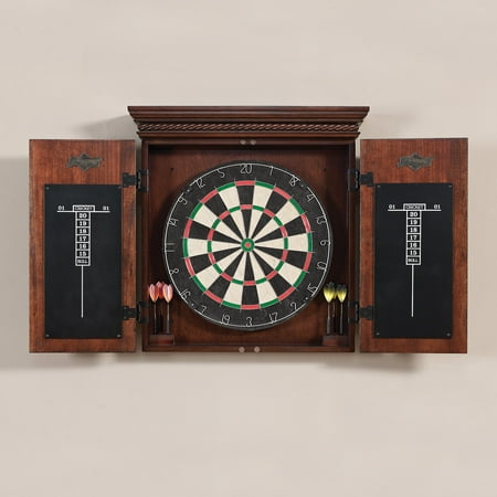 American Heritage Cavalier Bristle Dart Board Complete Set