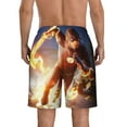 thumbnail image 4 of The Flash Mens Swim Trunks Quick Dry Board Shorts with Mesh Lining, Hawaii Beach Shorts Swimwear Bathing Suits, 4 of 8