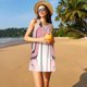 thumbnail image 3 of Fotbe High Heel Shoes Butterfly Vestido de Verano sin Mangas para Mujer – Vestido Midi Línea A, Estilo Camiseta Floral, Vestido Playero Casual y Fluido, 3 of 7