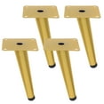thumbnail image 1 of unbranded 4Ud Patas Metálicas Doradas Para Muebles Patas De Y Sofá Soporte Robusto Y, 1 of 6