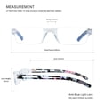 thumbnail image 5 of 8 Pack Reading Glasses, Blue Light Blocking Computer Reading Glasses for Women and Men, Anti Glare Lightweight Readers (4 Color+4 Floral,+3.75), 5 of 5