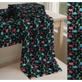 thumbnail image 6 of Soimoi Black Cotton Poplin Fabric Aster Flower & Dinosaur Kids Decor Fabric Printed Yard 42 Inch Wide, 6 of 7