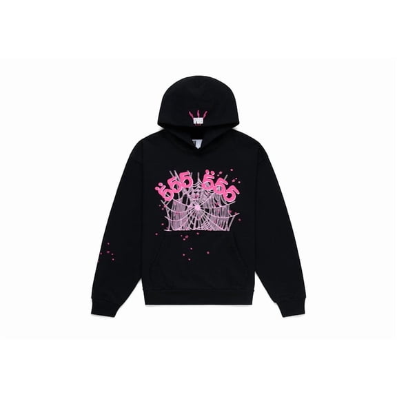 Sp5der Men's Angel Number Hoodie Black, from StockX