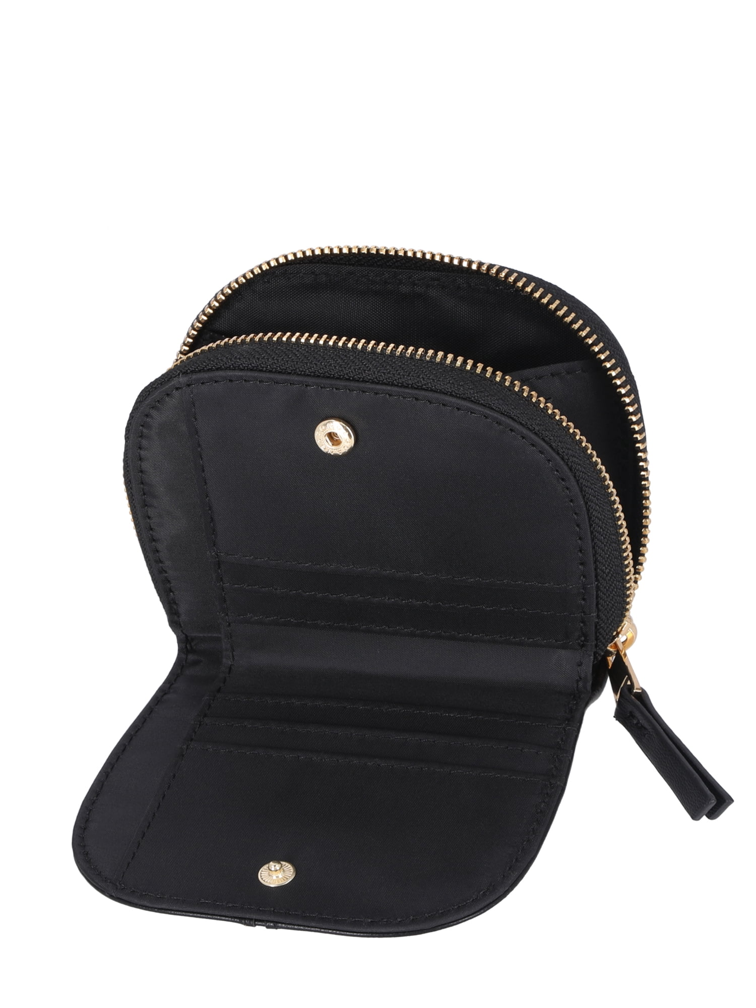 Time and Tru Women's Faux Leather Becca Zip Wallet