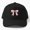 Black, variant on Coquette Bun Baseball Hat, Ribbon Hairstyle Aesthetic, Trendy Everyday Statement Cap