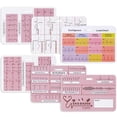 thumbnail image 1 of Lisol Ekg Cardiac Badge Card Juego De 3 Tarjetas Stemi Badge Card Ekg Telemetría Interpretación Badge Buddy Nurse 12 Lead Ecg Rate Tarjetas De Bolsillo Hoja De Trucos De Enfermería Con Regla De Ekg Me, 1 of 7