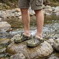 thumbnail image 2 of Fadezar Men's Clogs Comfortable Slip-On Garden Shoes Lightweight Beach Pool Sandals, 2 of 8