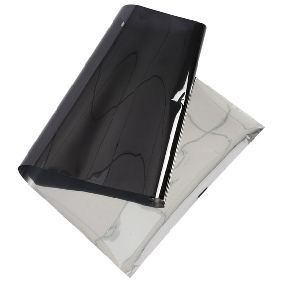 HEALEEP 1 Roll Tinted Window Film Black Silver for Car Home Office Windows