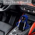 thumbnail image 3 of Car Gear Shift Hoodie, Universal Gear Shift Knob Cover, Hoodie For Car Shifter, Automotive Manual Interior Cute Gadgets, Car Interior Accessories And Decorations-Blue, 3 of 5