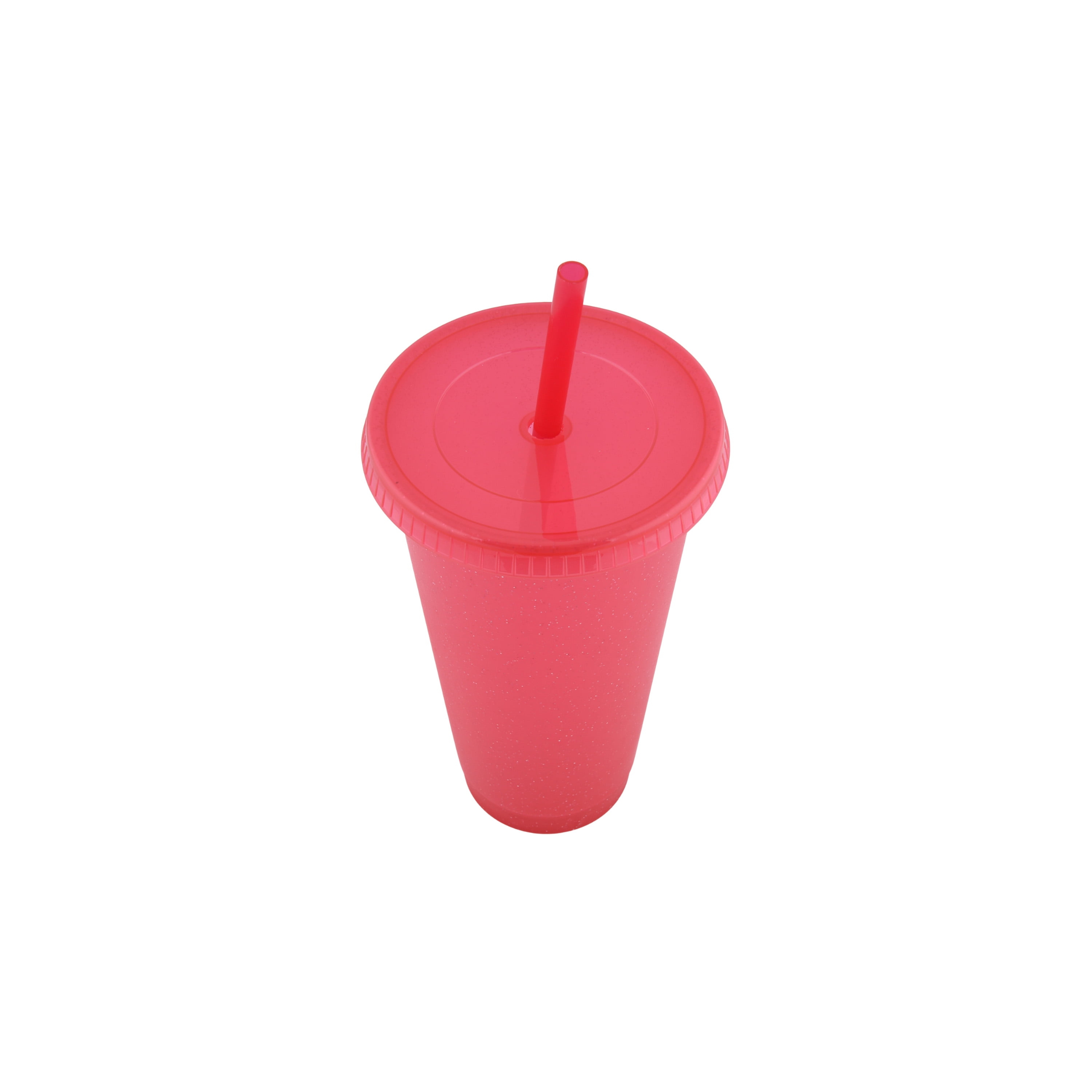 Holiday Time Red LED Light Bulb Tumbler, PET Material, 1 Piece, Party  ,Cups,Red Color