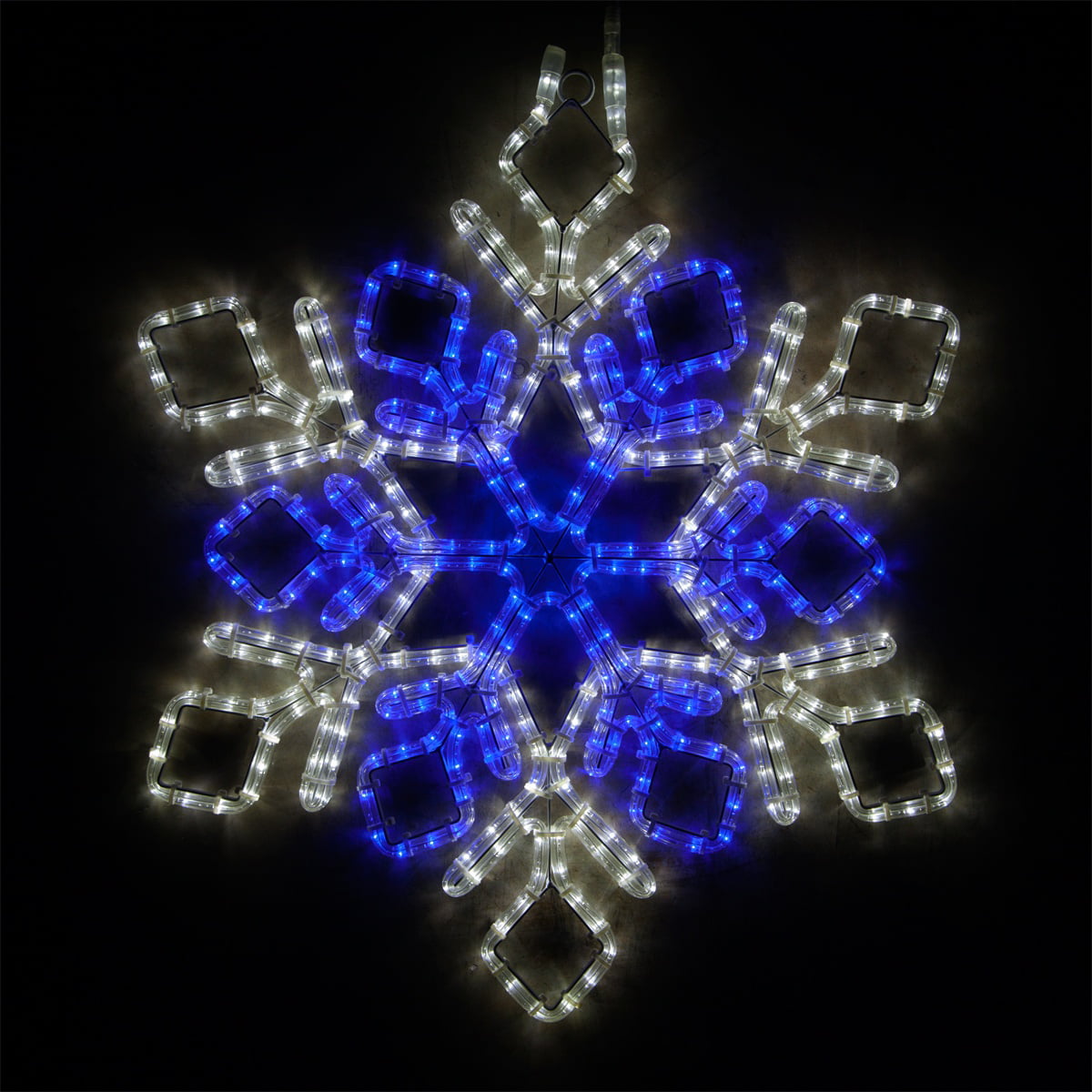 Details about   3/6m LED snowflake Light String Twinkle Garlands Battery Powered Christmas decos 