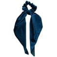 thumbnail image 1 of Hair Scarf Scrunchie 2 in 1 Solid Color Velvet Hair Scarf Tie Hair Scrunchie, 1 of 10